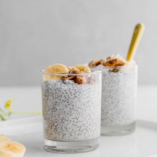 Creamy Coconut Chia Pudding - Recipe photo by baking-ginger