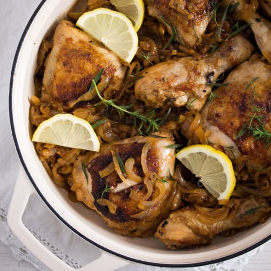Senegalese Chicken Yassa - Recipe photo by adinutza