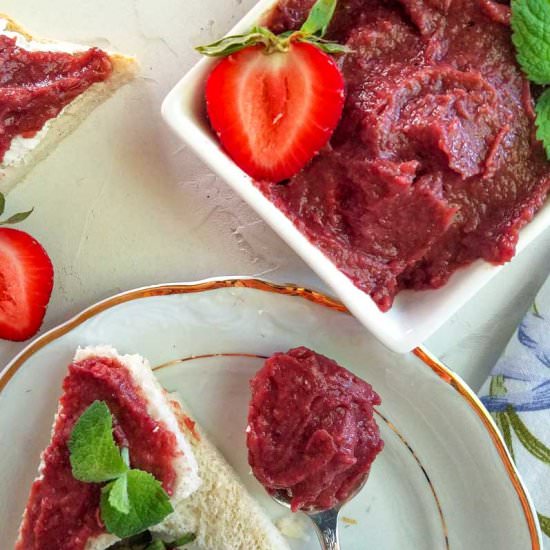 Strawberry Butter Fruit Spread - Recipe photo by peelwithzeal
