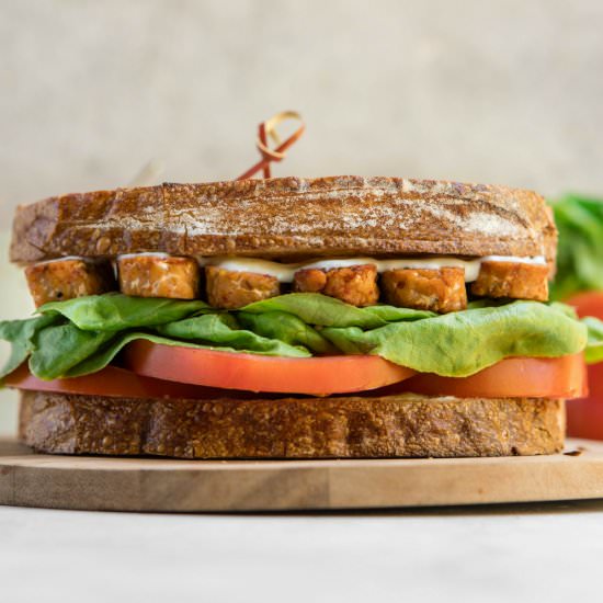 Vegan BLT Sandwiches - Recipe photo by from my bowl
