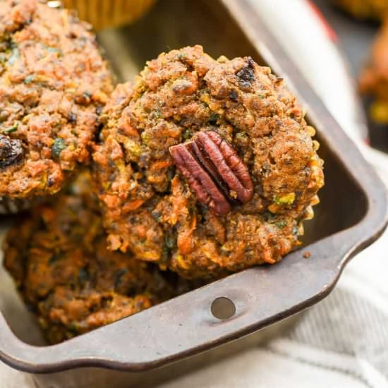 Carrot Zucchini Muffins - Recipe photo by Neighborfood