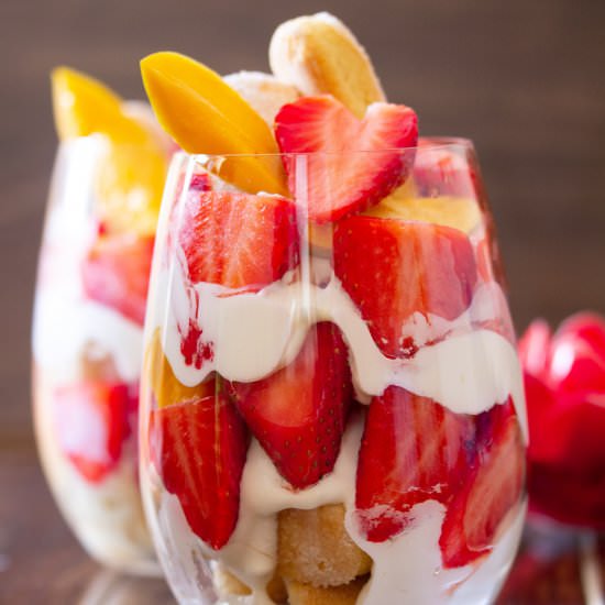 Strawberry Parfait - Recipe photo by ikneadtoeat