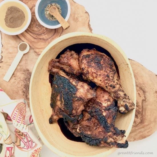 Jamaican Jerk Chick - Recipe photo by Great 8 Friends