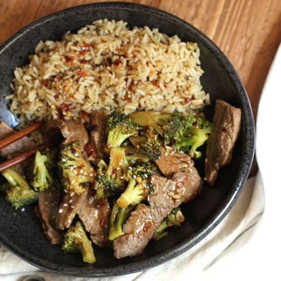 Beef and Broccoli Stir Fry - Recipe photo by suebeehomemaker
