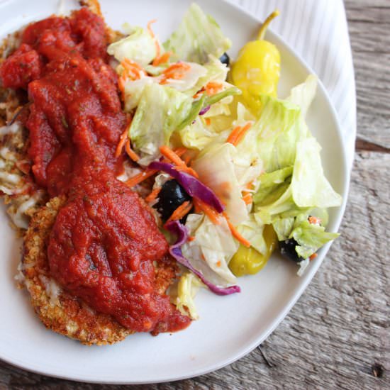 Copy Cat Olive Garden Eggplant Parm - Recipe photo by thespeedyspatula