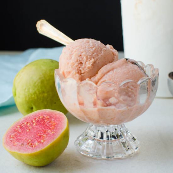 Homemade Guava Sherbet - Recipe photo by garlic and zest