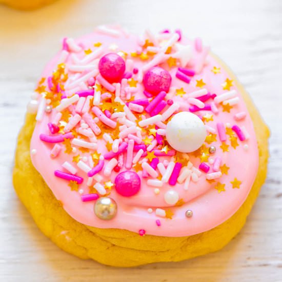 Frosted Soft Sugar Cookies - Recipe photo by Averie