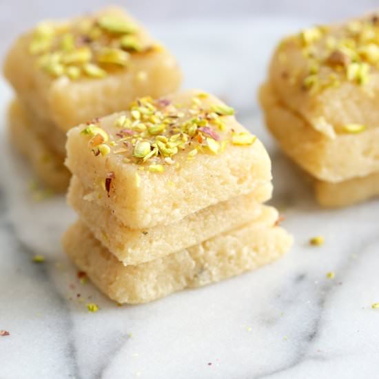 Vegan Burfi - Recipe photo by richa