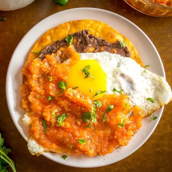 Huevos Rancheros - Recipe photo by MexicanPlease