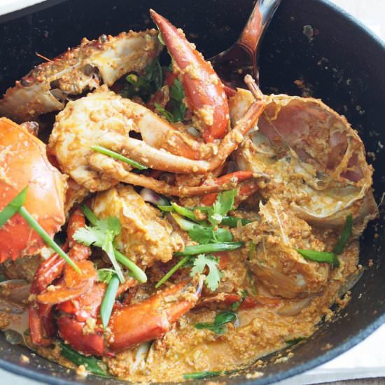 Thai Curry Mud Crab - Recipe photo by Bake With Paws