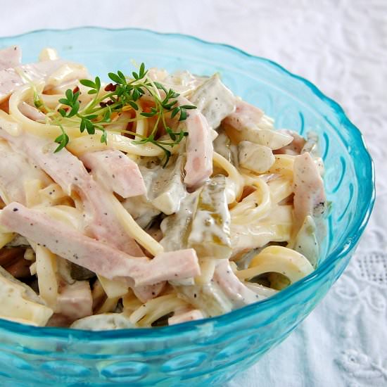 Salad With mortadella - Recipe photo by Izaa