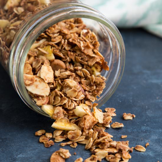 surfer granola - Recipe photo by Wild wild whisk