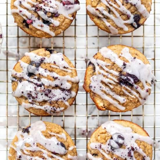 Healthy Blueberry Muffins - Recipe photo by simplyquinoa