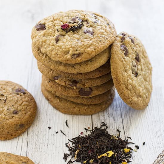 Earl Grey Chocolate Chip Cookies - Recipe photo by spicyicecream