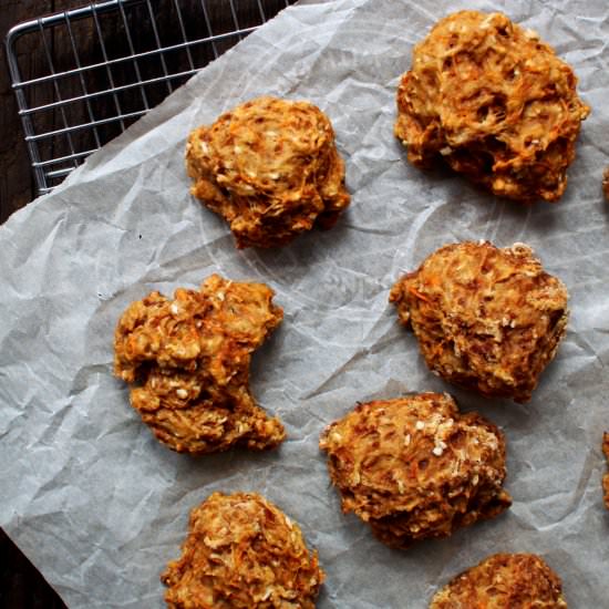 Carrot Coconut Cookies - Recipe photo by Sneaky Mommies