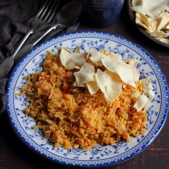 tomato rice - Recipe photo by easyfoodsmith