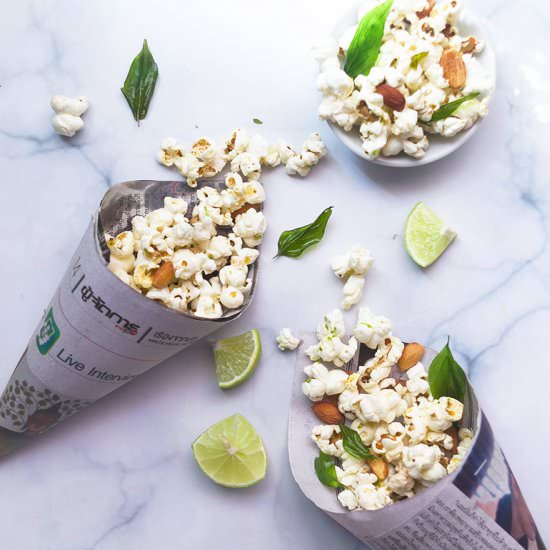 Savoury Asian Popcorn 3 Ways - Recipe photo by Atikaps