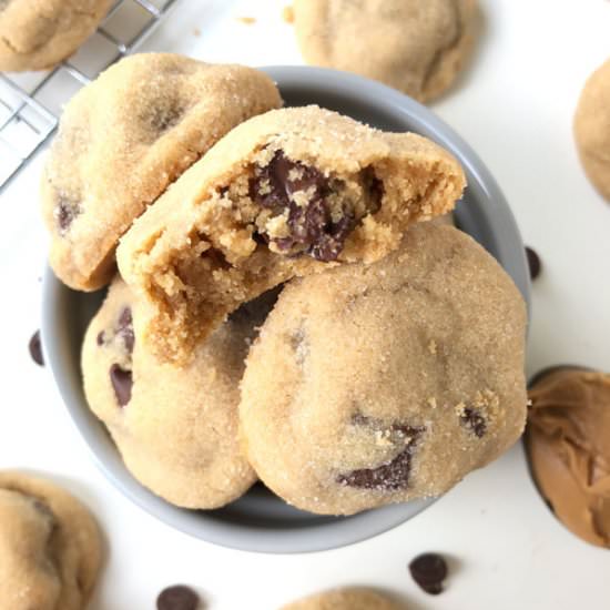 Peanut Butter Chocolate Blossoms - Recipe photo by cookiesandcalligraphy