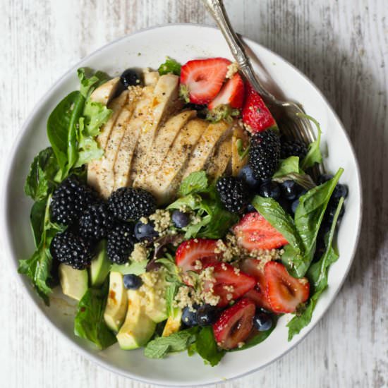 Berry Chicken Salad - Recipe photo by the_gourmet_RD