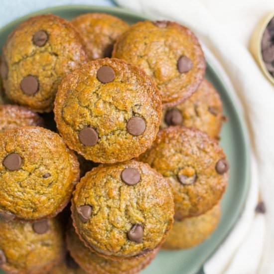 Banana Bread Protein Muffins - Recipe photo by thecleaneatingcouple