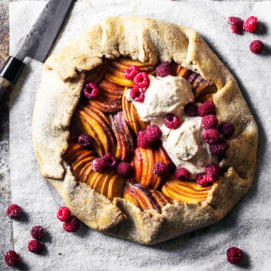 Vegan Summer Fruit Galette - Recipe photo by occasionallyeggs