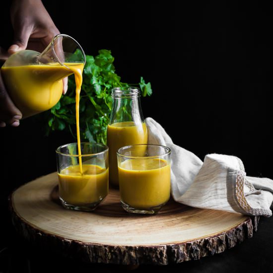golden milk honey tea - Recipe photo by My Digital Kitchen