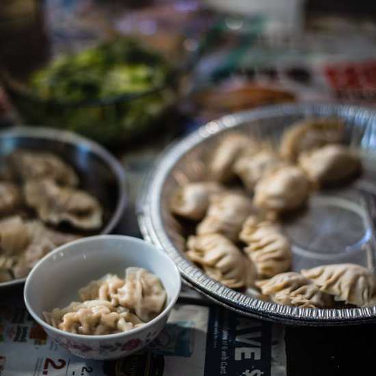 Grandma's Classic: Pork Dumplings - Recipe photo by ashortgirlsfeast
