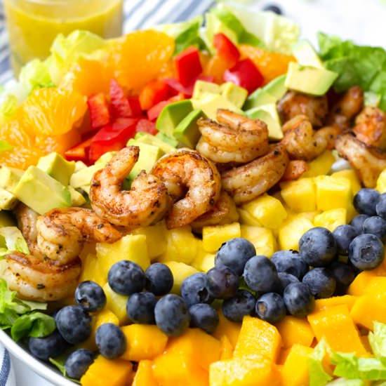 Tropical Shrimp Salad - Recipe photo by cookingformysoul