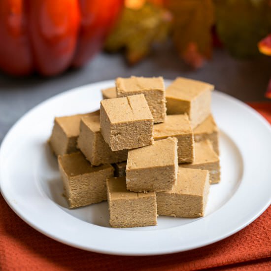 Easy Pumpkin Fudge - Recipe photo by littlebitrecipes