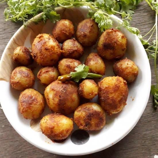 10 Minute Bombay Potatoes - Recipe photo by My Dainty Kitchen