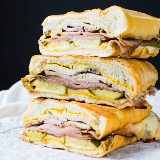 Cuban Sandwich - Recipe photo by garlic and zest