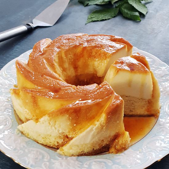 Flan Cake - Recipe photo by Home Cooking Adventure