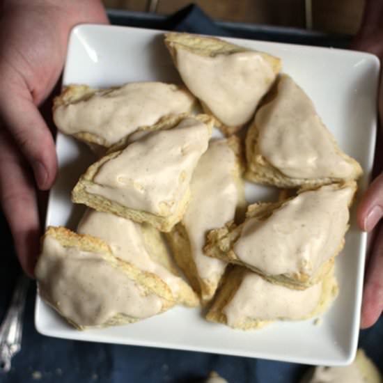 Petite Vanilla Bean Scones - Recipe photo by suebeehomemaker