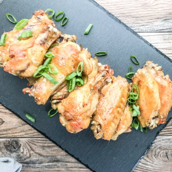 Crispy Oven Baked Chicken Wings - Recipe photo by cookingwithbliss