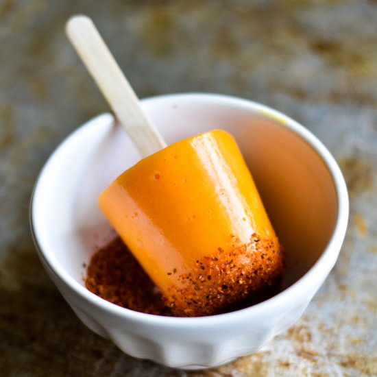 Sour and Spicy Mango Popsicles - Recipe photo by citysupperclub
