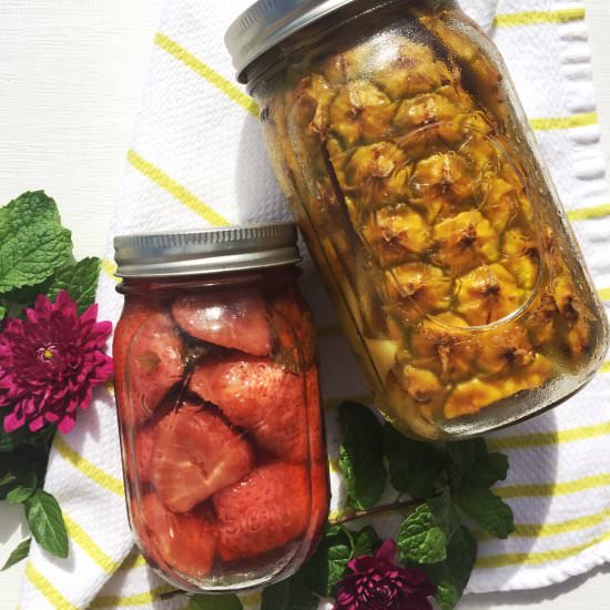 Homemade Fruit-Infused Vodka - Recipe photo by citysupperclub