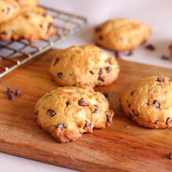 Eggless Choc Chip Cookies - Recipe photo by foodtrails25