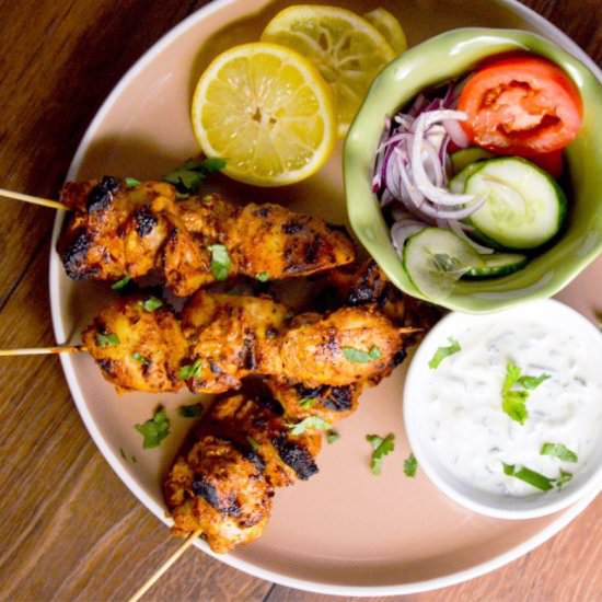 Easy Chicken Tikka Masala Wrap - Recipe photo by meyerfoodblog