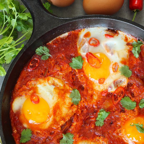 Eggs in Spicy Sambal - Recipe photo by El Mundo Eats