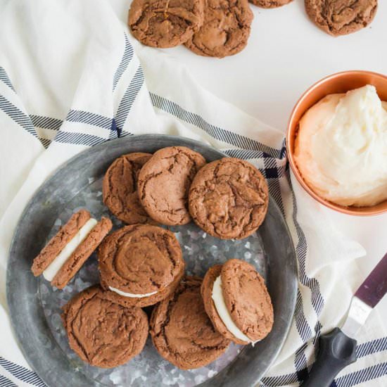 Easy Homemade Oreo Cookies - Recipe photo by lollyjane