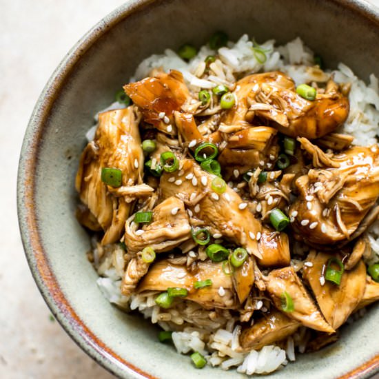 Instant Pot Teriyaki Chicken - Recipe photo by saltandlavender