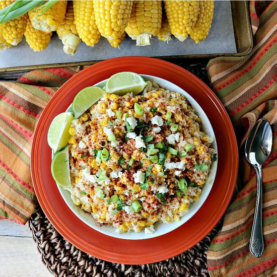 Mexican Street Corn Risotto - Recipe photo by Kudos Kitchen by Renee