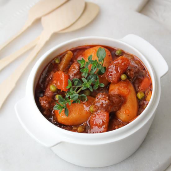 Beef stew with beer - Recipe photo by vertruffelijk