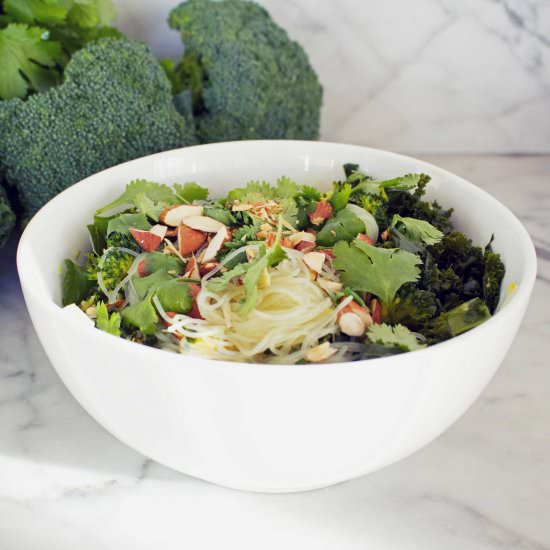Super Green Noodles - Recipe photo by amysavagenutrition