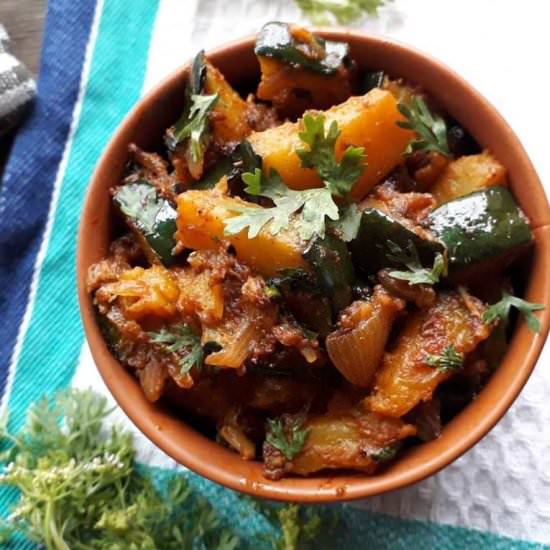 Spiced Pumpkin Fry - Recipe photo by My Dainty Kitchen