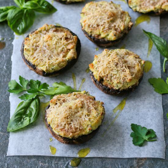 Cheesy stuffed mushrooms - Recipe photo by vanillafrost4
