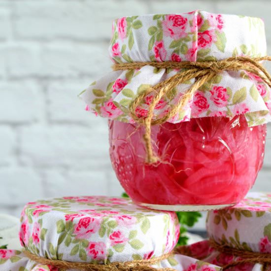 Pickled Red Onions - Recipe photo by byronethomas