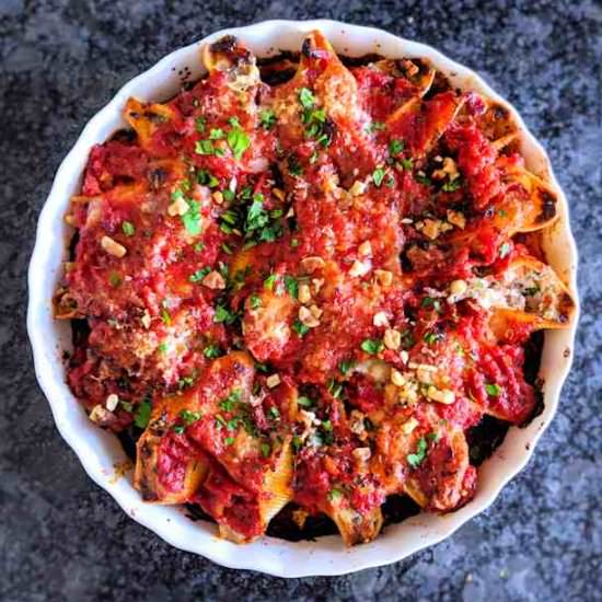 Jumbo pasta shells - Recipe photo by Cuisine Fiend
