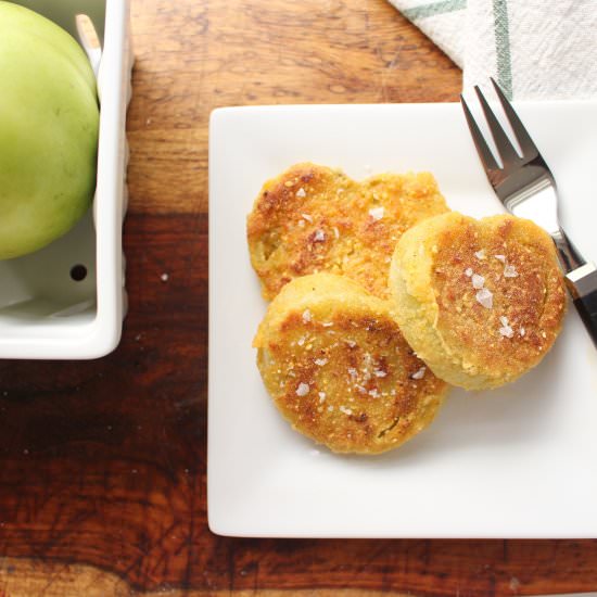 Fried green tomatoes - Recipe photo by meandthemoose