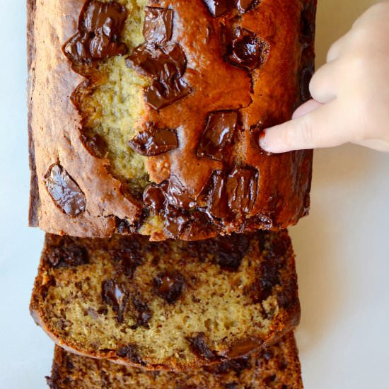 Julian’s One-Bowl Banana Bread - Recipe photo by justataste